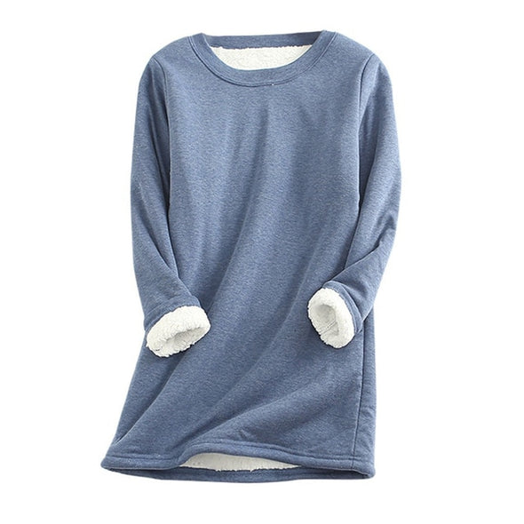 2020 Winter Women Thick Fleece Sweatshirt