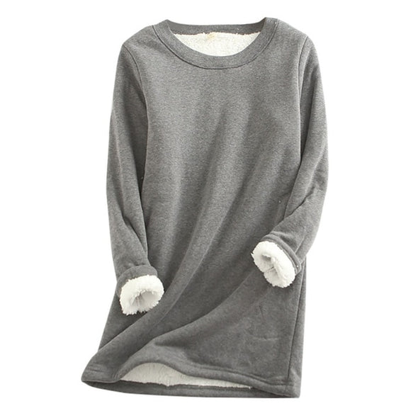 2020 Winter Women Thick Fleece Sweatshirt