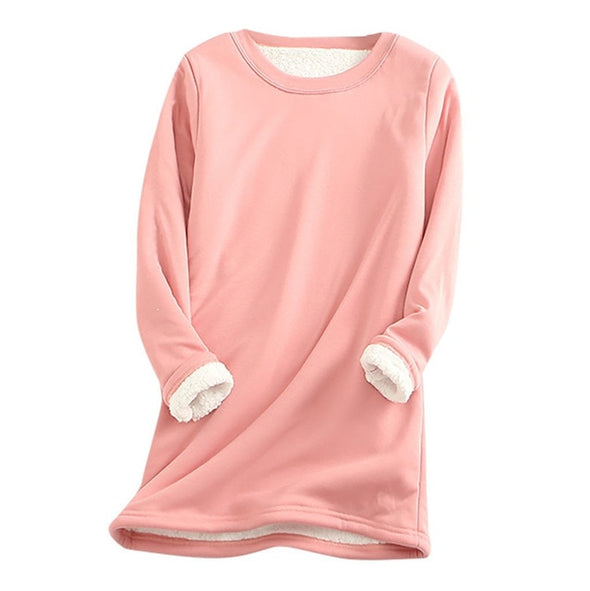 2020 Winter Women Thick Fleece Sweatshirt