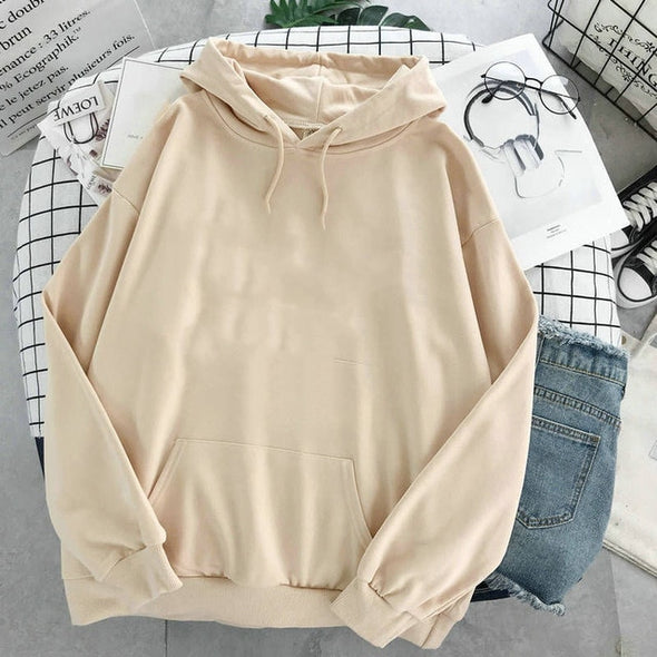 Hoodies oversized print Kangaroo Pocket Sweatshirts